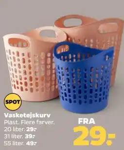 Netto Spot Vasketøjskurv tilbud