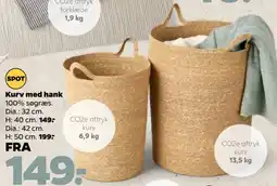 Netto Spot kurv med hank tilbud