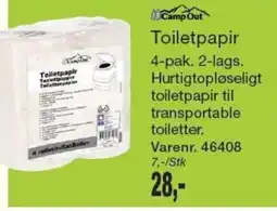 Harald Nyborg CampOut Toilet Papir tilbud