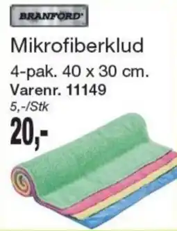 Harald Nyborg Branford Mikrofiberklud tilbud
