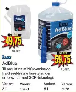 Harald Nyborg Alaska AdBlue tilbud