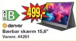 Harald Nyborg denver Bærbar skærm 15,6" tilbud