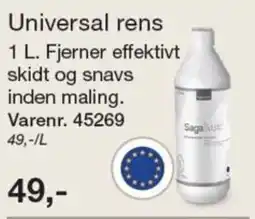 Harald Nyborg SagaKustic Universal rens tilbud