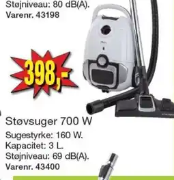 Harald Nyborg Støvsuger 700 W tilbud