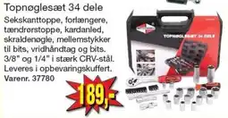 Harald Nyborg Mytutono Topnøglesæt 34 dele tilbud