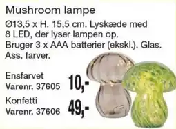Harald Nyborg Mushroom lampe tilbud