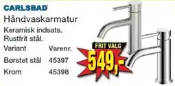 Harald Nyborg Carlsbad håndvaskarmatur tilbud