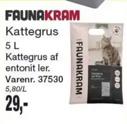 Harald Nyborg Faunakram kattegrus tilbud