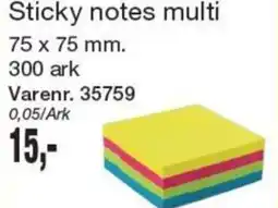 Harald Nyborg Sticky notes multi tilbud