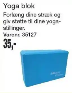 Harald Nyborg Kilberrry Fitness Yoga blok tilbud
