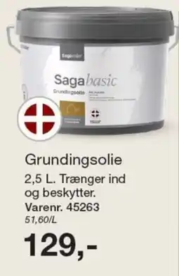 Harald Nyborg Saga basic Grundingsolie tilbud