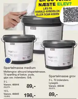 Harald Nyborg Saga basic spartelmasse medium tilbud