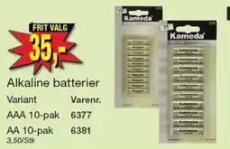Harald Nyborg Kameda Alkaline batterier tilbud