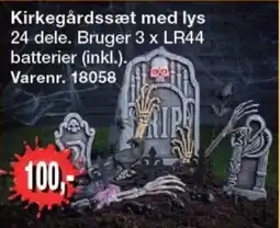 Harald Nyborg Kirkegårdssæt med lys tilbud