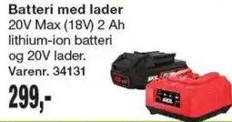 Harald Nyborg Skil batteri med lader tilbud