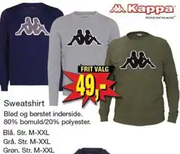Harald Nyborg Kappa Sweatshirt tilbud