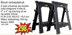 Harald Nyborg Dewalt bord-/arbejdsbuk tilbud