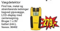 Harald Nyborg Stanley vægdetektor tilbud