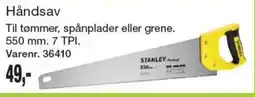 Harald Nyborg Stanley håndsav tilbud