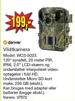 Harald Nyborg denver vildtkamera tilbud
