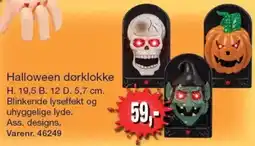 Harald Nyborg Halloween dørklokke tilbud