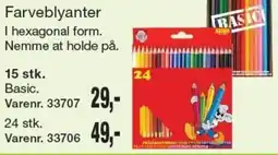 Harald Nyborg Basic farveblyanter tilbud
