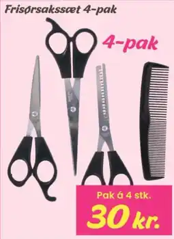 Hi five Frisørsakssæt 4-pak tilbud