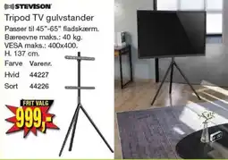 Harald Nyborg Stevison tripod tv gulvstander tilbud
