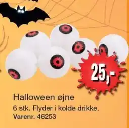 Harald Nyborg Halloween øjne tilbud
