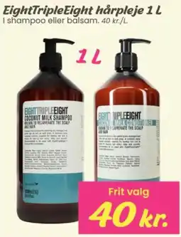 Hi five EightTripleEight hårpleje tilbud
