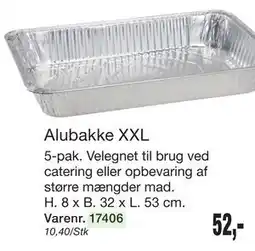 Harald Nyborg Alubakke XXL tilbud