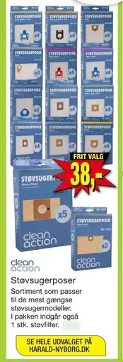 Harald Nyborg Støvsugerposer tilbud