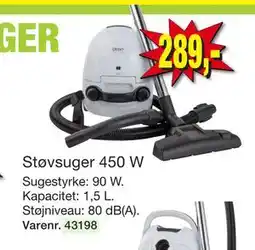 Harald Nyborg Støvsuger 450 W tilbud