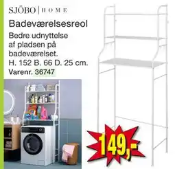 Harald Nyborg SJÖBO | HOME Badeværelsesreol tilbud