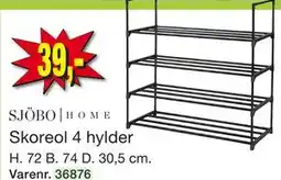 Harald Nyborg SJÖBO | HOME Skoreol 4 hylder tilbud