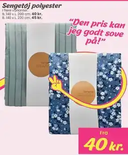 Hi five Sengetøj polyester tilbud