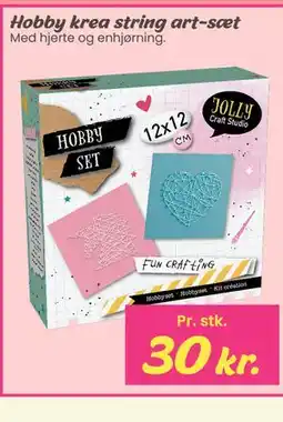Hi five Hobby krea string art-sæt tilbud