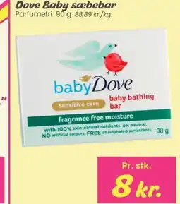Hi five Dove Baby sæbebar tilbud