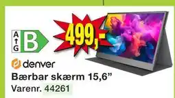 Harald Nyborg Bærbar skærm 15,6” tilbud