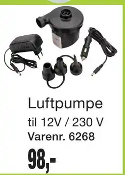 Harald Nyborg Luftpumpe tilbud