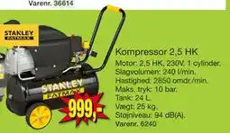 Harald Nyborg Kompressor 2,5 HK tilbud
