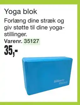 Harald Nyborg Yoga blok tilbud