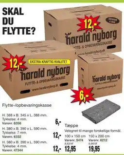 Harald Nyborg Flytte-/opbevaringskasse tilbud