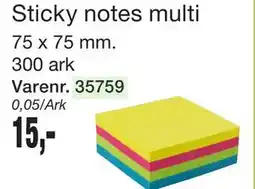 Harald Nyborg Sticky notes multi tilbud