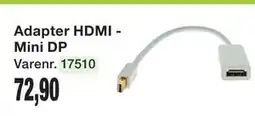 Harald Nyborg Adapter HDMI - Mini DP tilbud