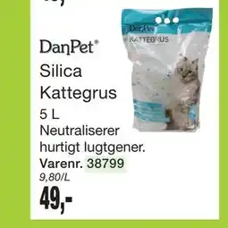 Harald Nyborg DanPet Silica Kattegrus tilbud