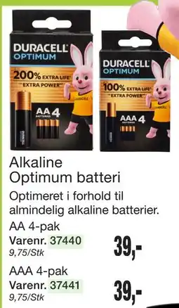 Harald Nyborg Alkaline Optimum batteri tilbud
