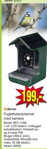 Harald Nyborg Fuglefoderautomat med kamera tilbud