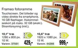Harald Nyborg Frameo fotoramme tilbud