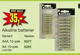 Harald Nyborg Alkaline batterier tilbud